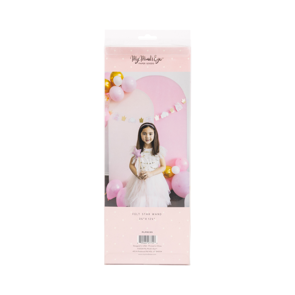 Princess Puffy Felt Wand Set