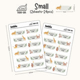 Safari - Iron on Label