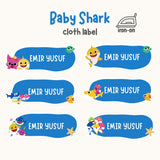 Baby Shark - Iron on Label