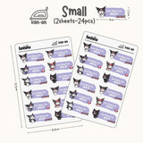 Kuromi - Iron on Label