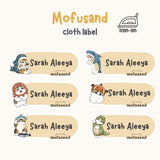 Mofusand - Iron on Label
