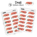 Racing Car - Name Sticker Set