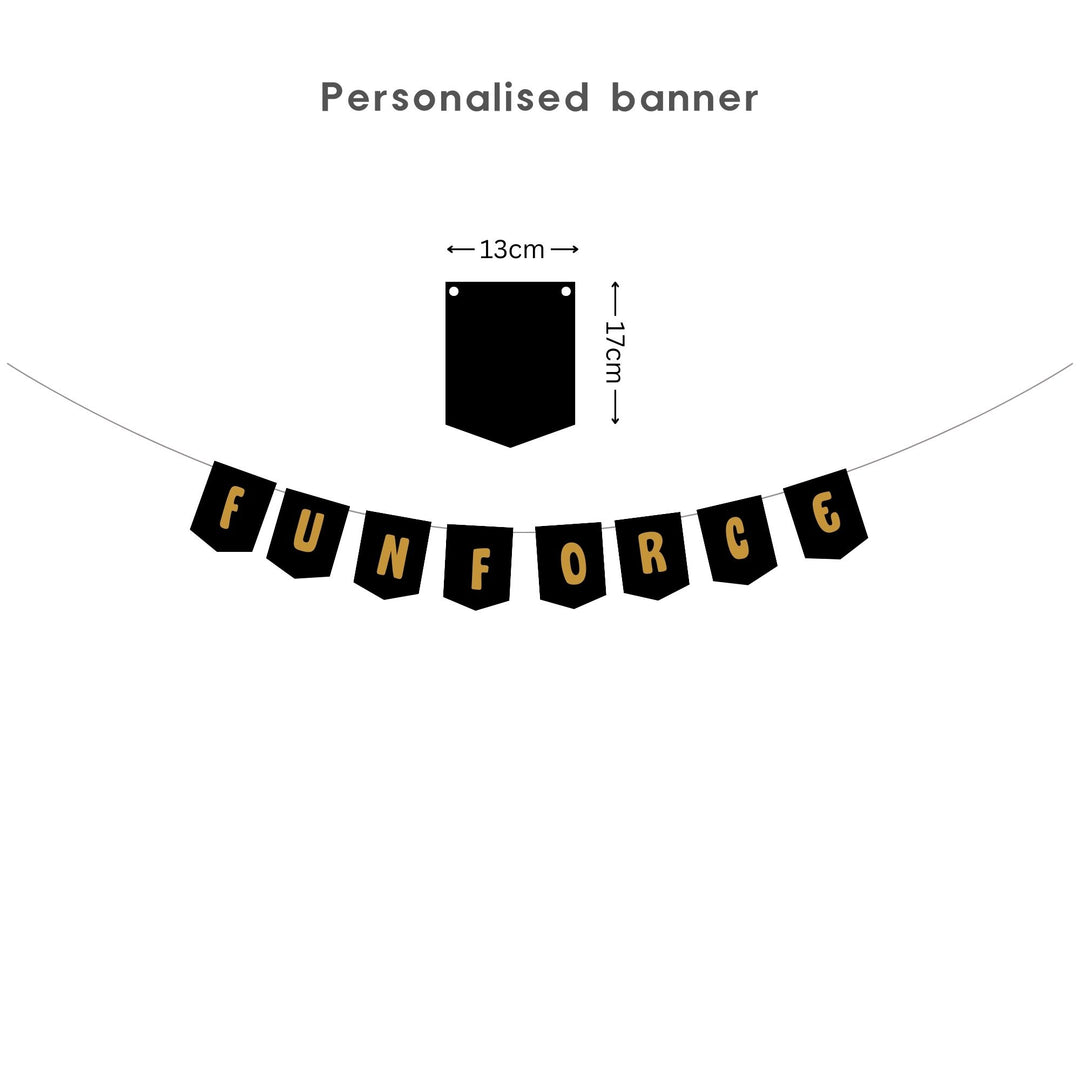 Custom Balloon Garland & Banner Set