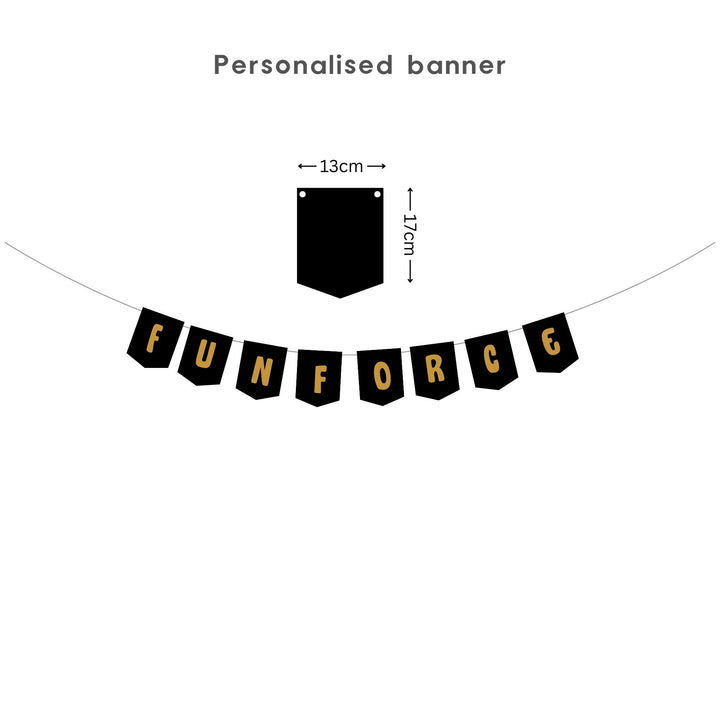 Custom Balloon Garland & Banner Set