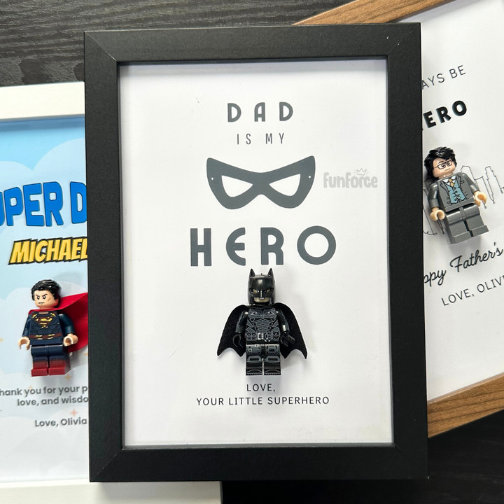 [Dark Knight] Father's Day Minifigure Photo Frame