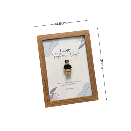 [Natural] Custom Minifigure Photo Frame