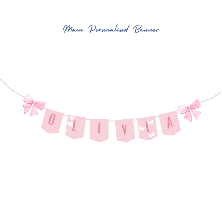 Personalized PrincessTheme Personalised Banner