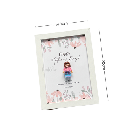 [Floral] Custom Minifigure Photo Frame