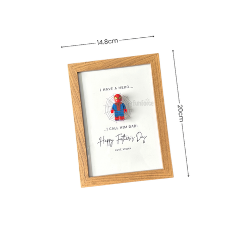 [Spider Dad] Father's Day Minifigure Photo Frame