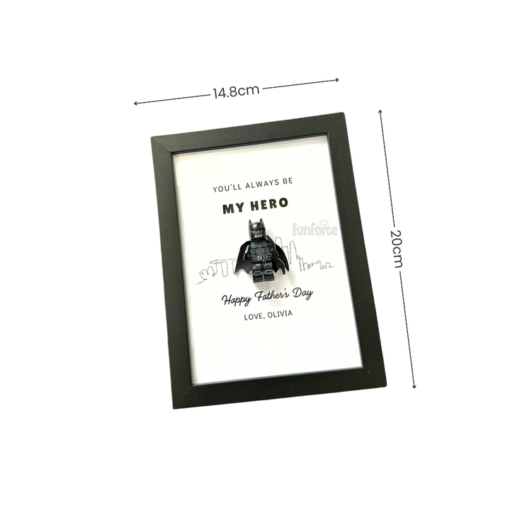 [Hero Dad Knight] Father's Day Minifigure Photo Frame