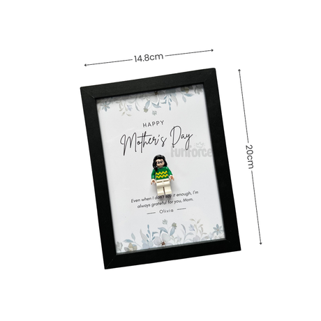 [Botanical] Custom Minifigure Photo Frame