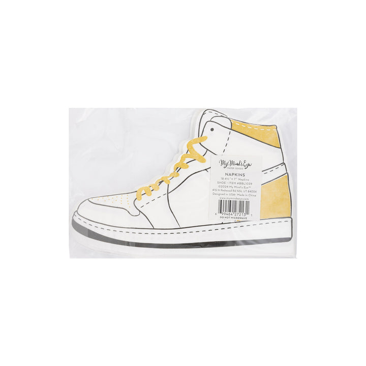 Hightop Shoe Shaped Paper Dinner Napkin