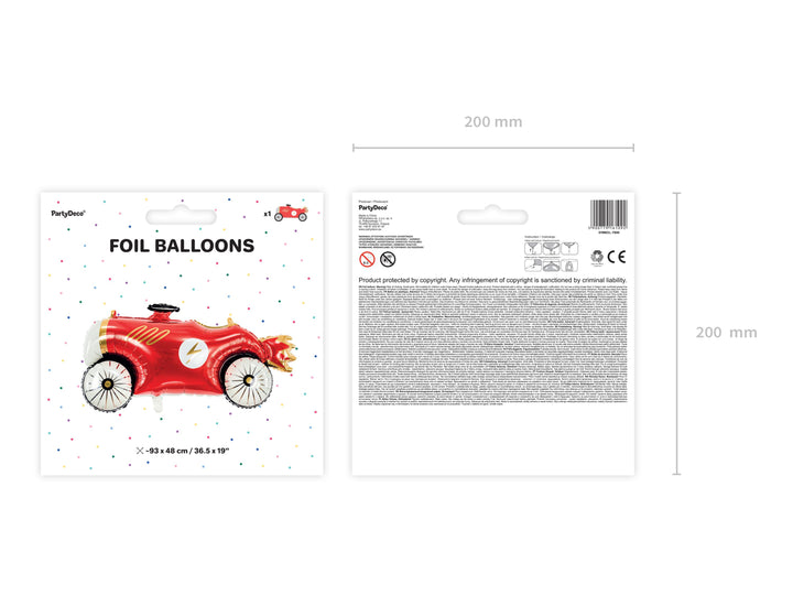 Foil Balloon Car