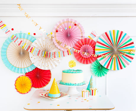 Hip Hip Hooray Party Fans