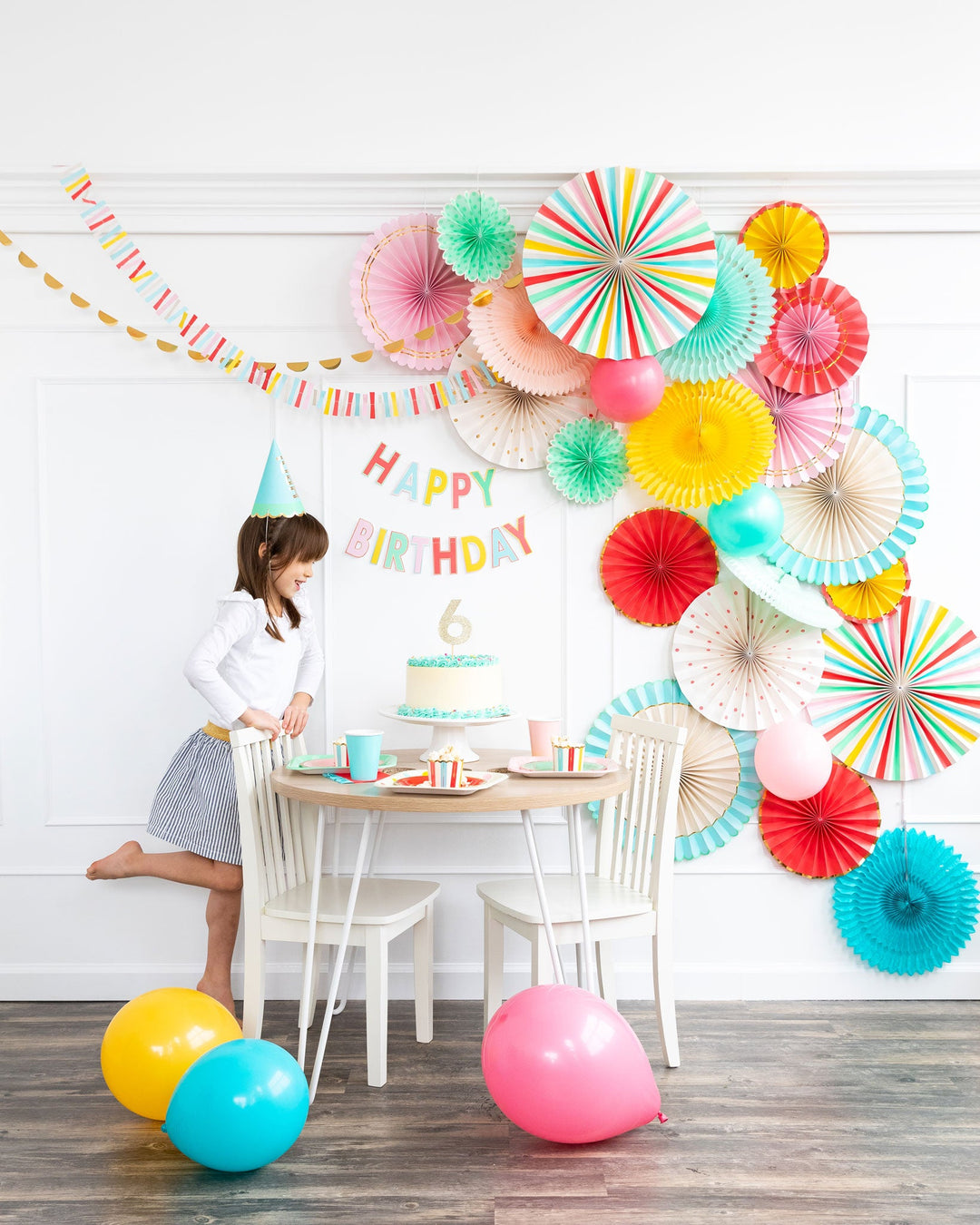 Hip Hip Hooray "Happy Birthday" Banner