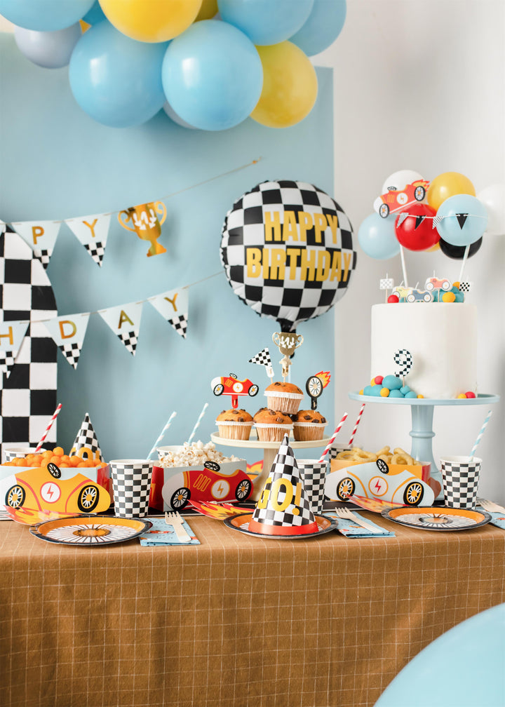 Balloon cake topper Car