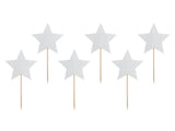 Cupcake toppers Unicorn - Stars