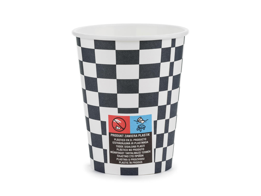 Cups Checkered flag