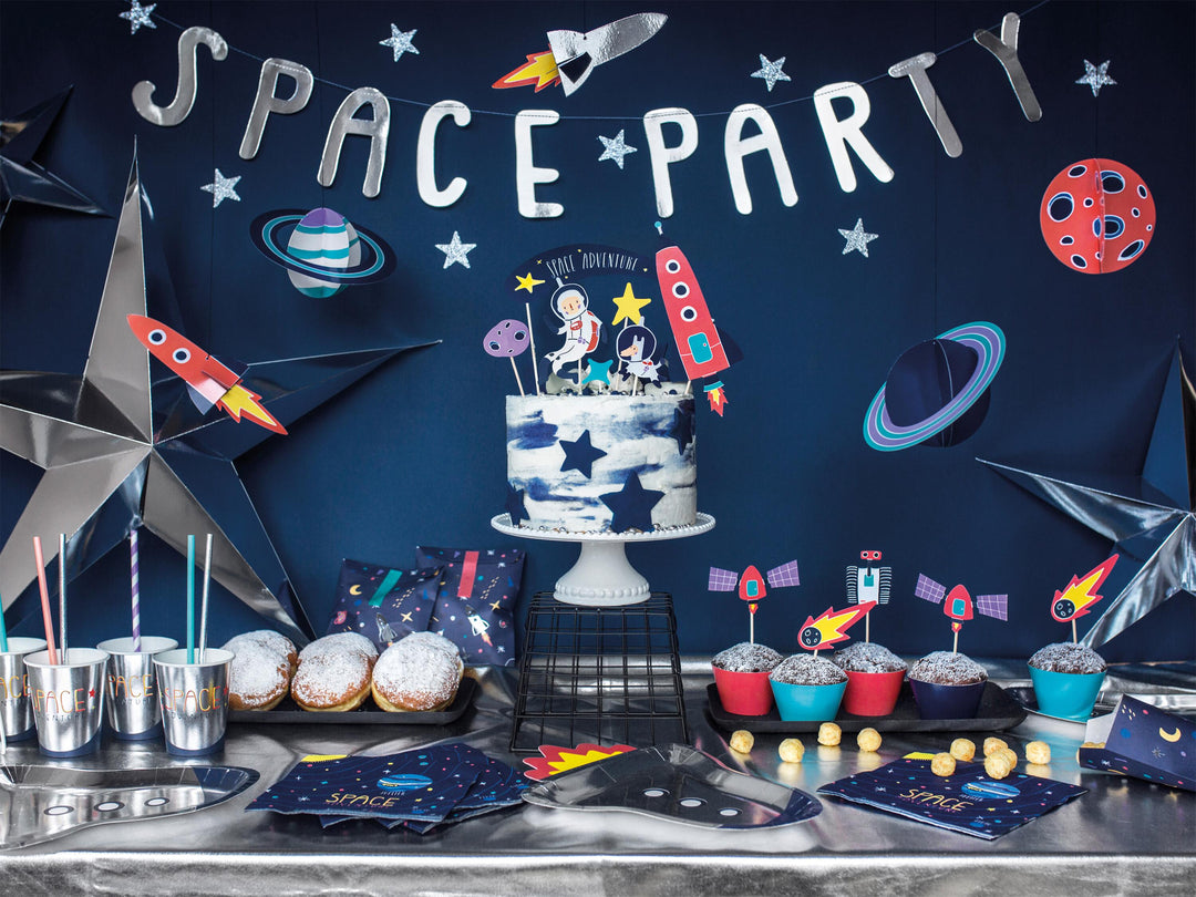 Cake topper  Space