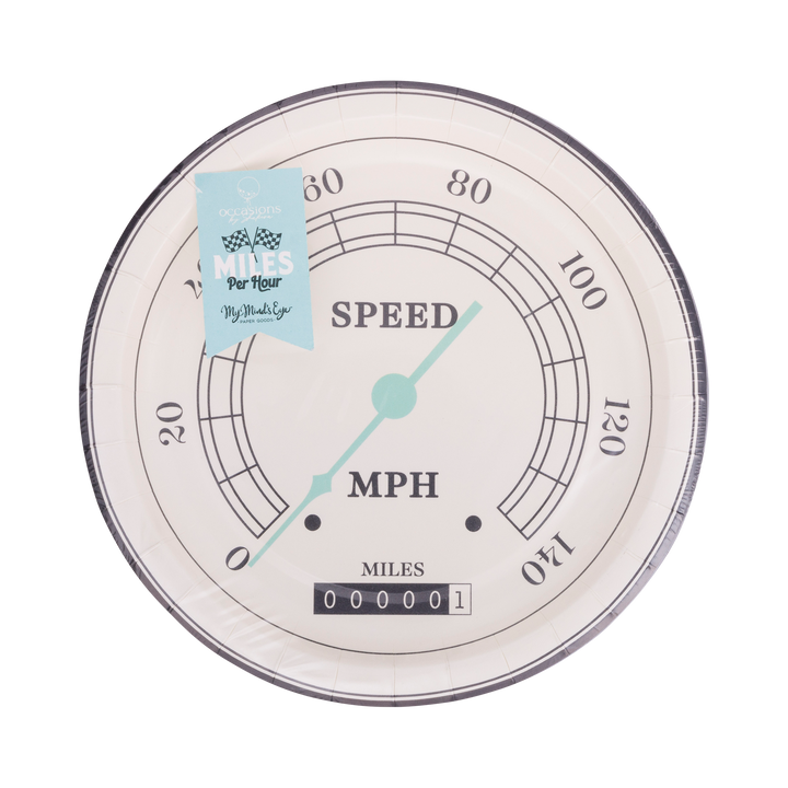 Miles per Hour - Speedometer Plate