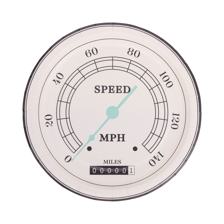 Miles per Hour - Speedometer Plate