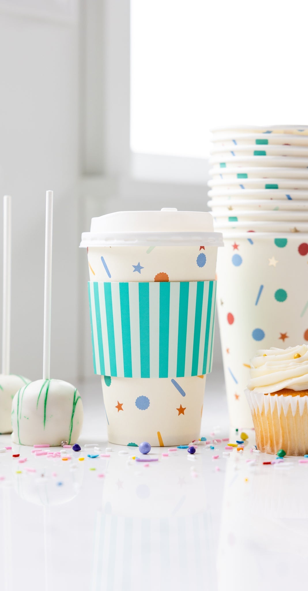 Confetti To Go Cups