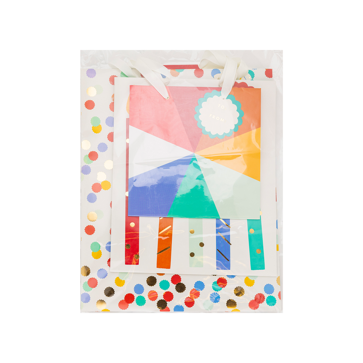 Birthday Gift Bag Set - 3 sizes