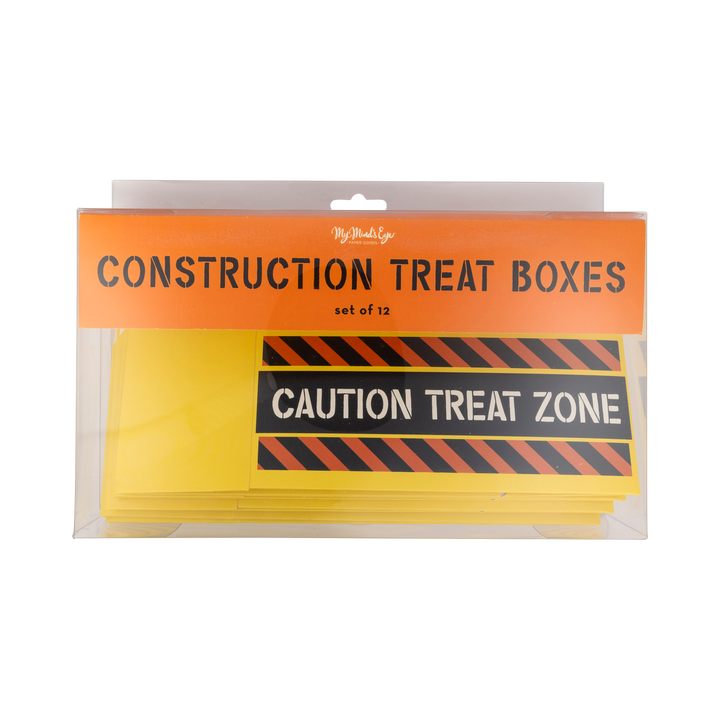 Construction Toolbox Treat Containers