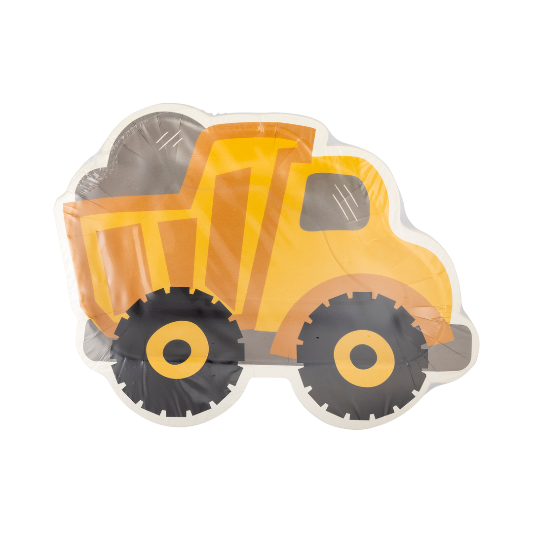 Construction Dump Truck Shaped Plate