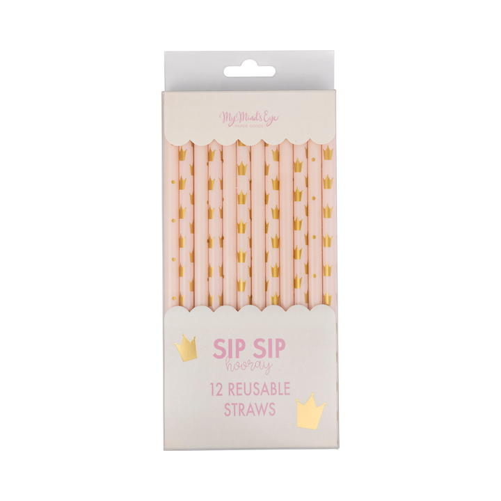 Princess Reusable Straws