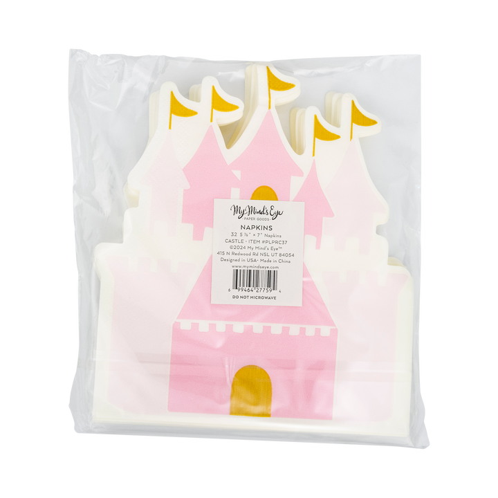 Princess Castle Shaped Guest Napkin