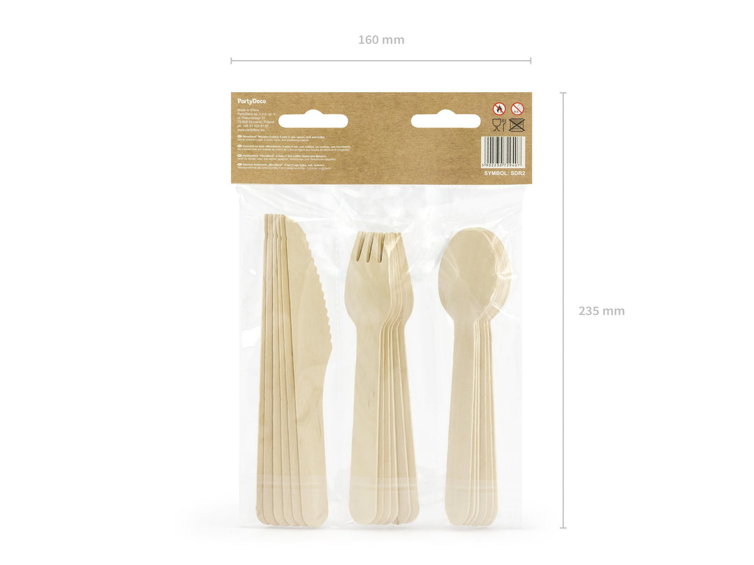 Wooden cutlery Woodland