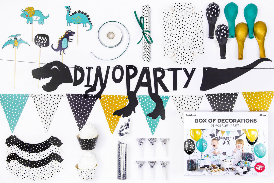 Party decorations set - Dinosaurs