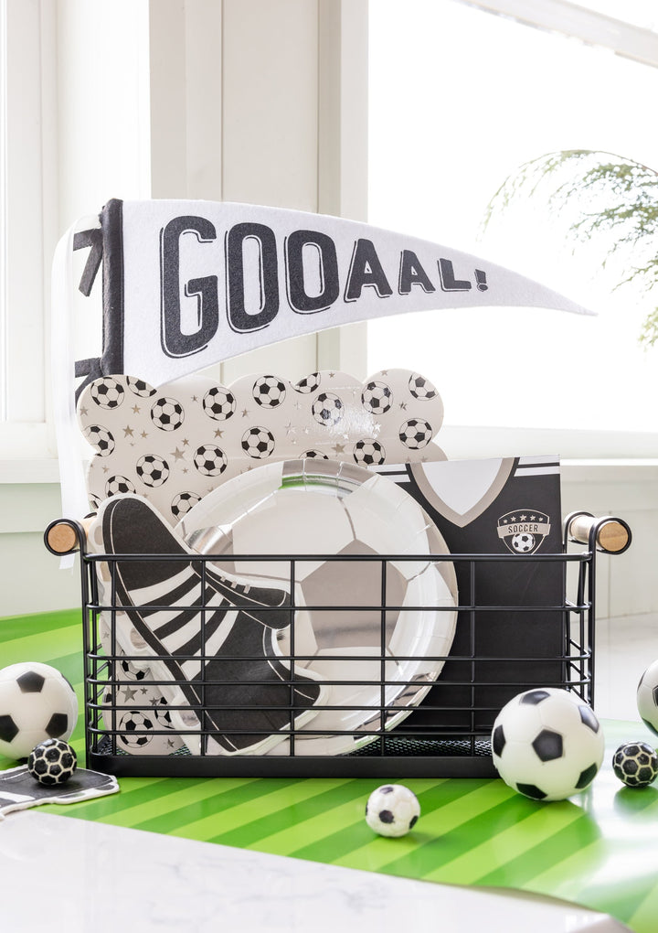 Soccer Felt Pennant Banner