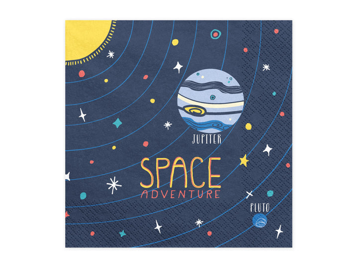 Napkins Space Party