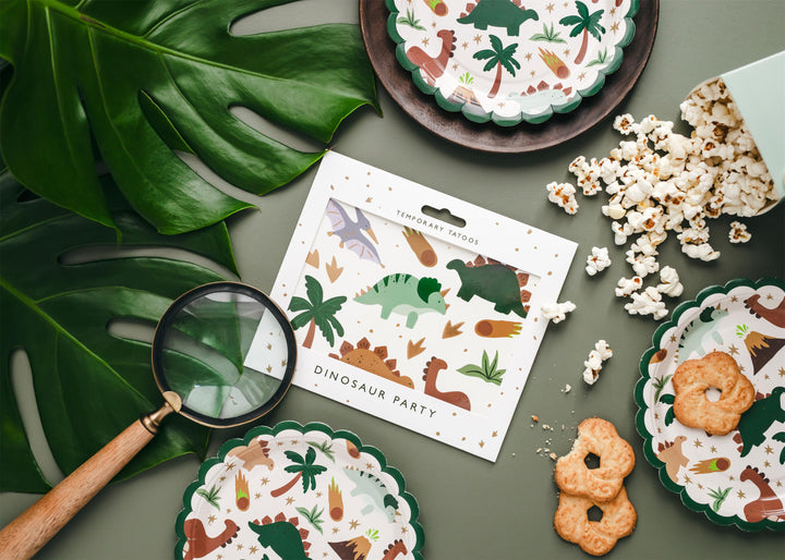 Paper plates Dinosaurs