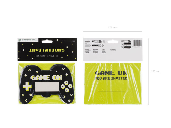 Invitations Gamepad