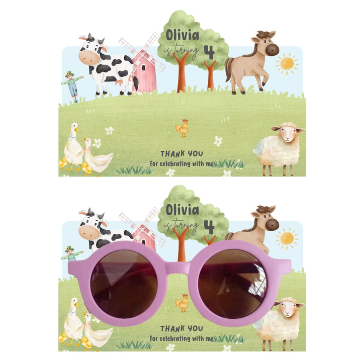 Sunglasses with Backing