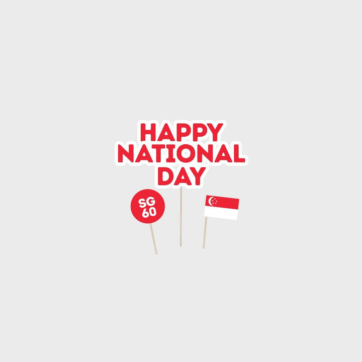 SG60 Singapore National day Decoration Limited Edition