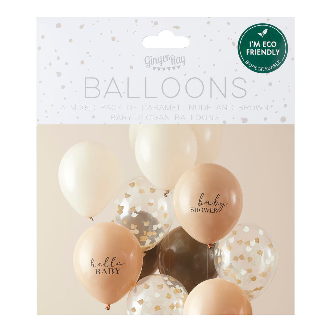 Neutral Baby Shower Balloon Bundle