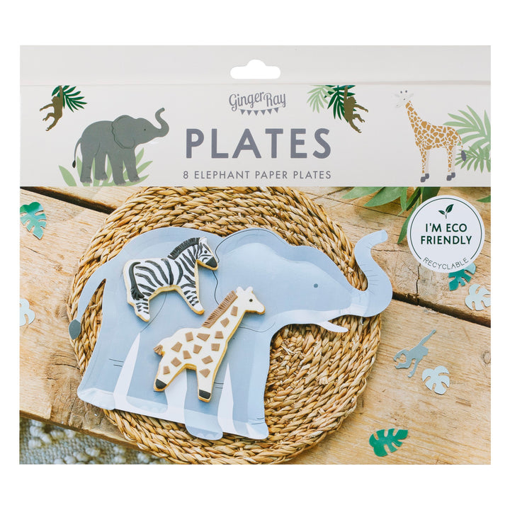 Elephant Paper Plates