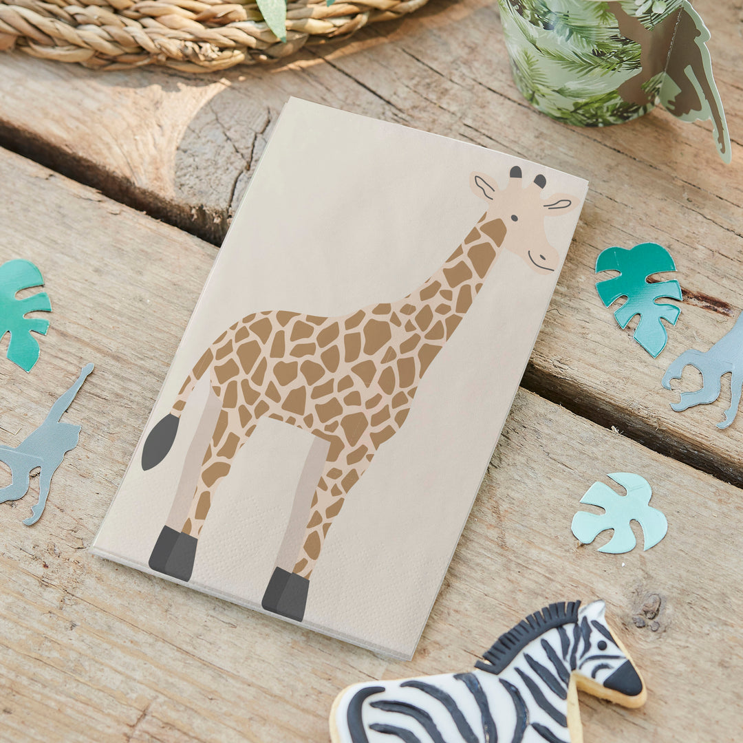 Giraffe Paper Napkins